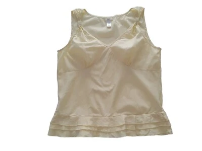 Old Navy top sleeveless yellow tiny fit Womans size large - Image 1 of 3