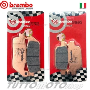 Pastiglie freno HONDA SH 350 2021 2022 2023 Abs / BREMBO sint. ant + post SH350 - Foto 1 di 5