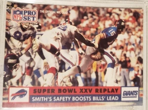 1991 Pro Set #47 Super Bowl 1991: Smith's Safety Boosts Lead ***40% OFF 2+ Cards - Picture 1 of 2