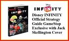 Disney INFINITY Official Game Guide LE Strategy Book Exclusive Jack Skellington 