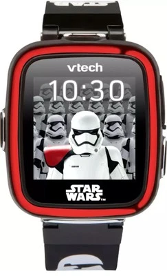 VTech - Kidizoom Star Wars Stormtrooper Smartwatch - Black/Red - Image 1 of 4