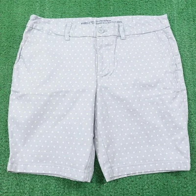 Pantalones Cortos Gap Khakis Para Mujer 10 Lunares Bermudas Ciudad 9 Pulgadas Spandex Verano Informales Foto 1 de 4