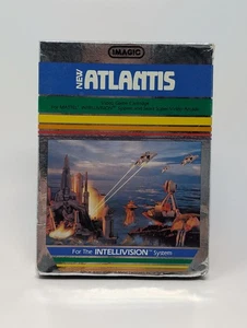New Atlantis (Intellivision, 1982) - CIB Complete W/ Reg Card - Picture 1 of 9