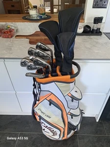 SUPERB FULL SET OF SENIOR MENS CALLAWAY FT GRAPHITE GOLF CLUBS, RIGHT HANDED - Picture 1 of 23