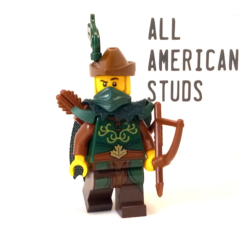 LEGO Castle Elven Dark Forestmen Minifigure Rogue Knight BAM Warrior Forestman - Image 1 of 4