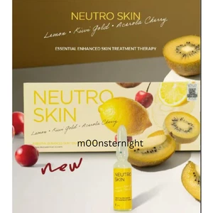 Glutathione Skin Serum Neutro Skin Collagen Ampoules Lemon & Kiwi Vitamin C - Picture 1 of 8