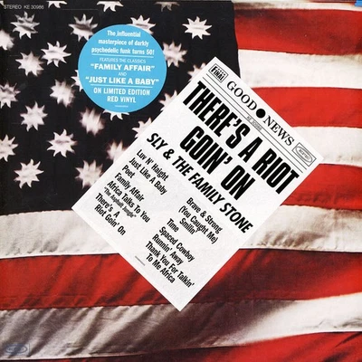 Sly & The Family Stone - There's A Riot Going On Red  (1973 - UK - Reissue) - Bild 1 von 2