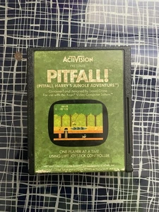 Pitfall (Atari 2600, 1982) Activation. Game Cartridge. Tested And Works - Picture 1 of 10