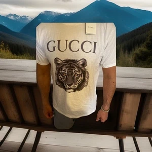 Stylisches GUCCI T-Shirt mit Tiger-Motiv – Größe L Men - Bild 1 von 7