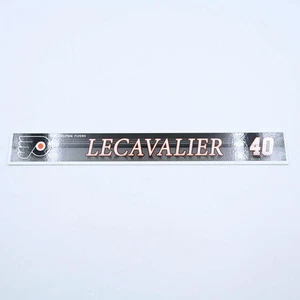 Vincent Lecavalier Philadelphia Flyers Locker Room Nameplate 2013-14 NHL Season - Picture 1 of 3