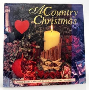 A Country Christmas: Festive Foods, Gifts, DIY Crafts & Holiday Decorating Book - Foto 1 di 24