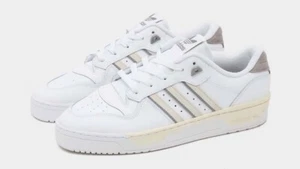 Adidas Rivalry Low Off White Cream Grey Men’s Size US 12 Shoes Sneakers New✅ - Picture 1 of 10