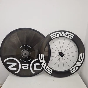 Enve / Drag2Zero TT bike wheelset. Rim brakes, Tubular. - Picture 1 of 23