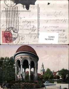 228472,Wiesbaden Tempel m. Restaurant auf d. Neroberg - Picture 1 of 1