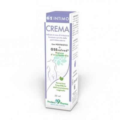 PRODECO GSE INTIMO CREMA 30ML Per irritazione, bruciore e prurito intimo esterno