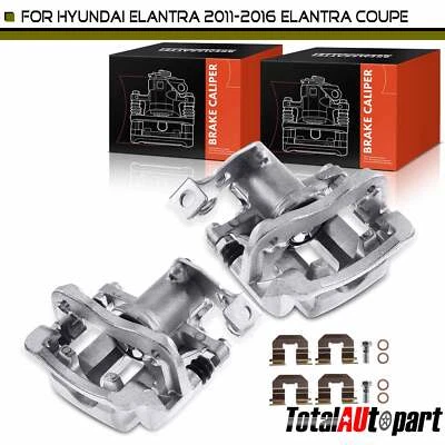 2x Pinza de freno con soporte trasero izquierdo y derecho para Hyundai Elantra Elantra Coupe Foto 1 de 4