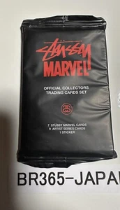Rare Stussy Marvel Collaboration Novelty Collectors Trading Card Unopened - Picture 1 of 2