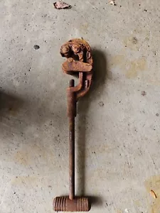 Vintage Pipe Cutter No.1 Grandpas Rusty. 16 Inch - Picture 1 of 6