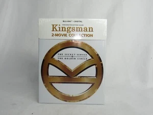 Kingsman 2-Movie Collection Blu-ray Digital The Secret Service The Golden Circle - Picture 1 of 3