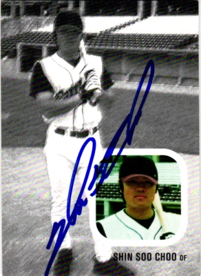 Shin Soo Choo Signed IP 2002 Just Minors #19 Seattle Mariners Cleveland Indians - Image 1 of 2