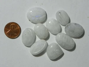 Moonstone 176 Carats 9 Carved Cabs - Picture 1 of 2
