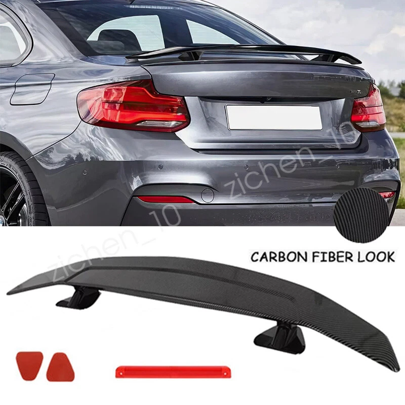 46" Carbon Style Rear Trunk Spoiler Wing Lip Body Kits For 15-21 Subaru WRX STi Foto 1 de 4
