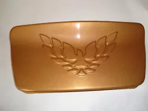 New Pontiac Firebird Trans Am License Cover GM Licensed Sport Gold Metallic - Picture 1 of 17