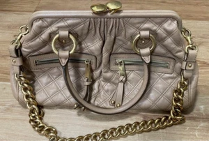MARC JACOBS Quilted Chain Purse 2way Shoulder Bag Hand bag Y2K very Good JAPAN - Picture 1 of 14