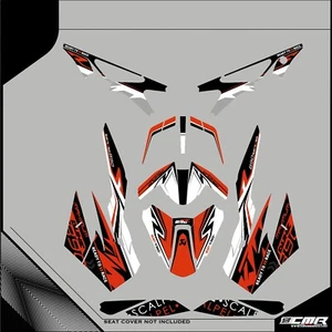 KIT Grafiche adesive In Cristal Per KTM DUKE 125 390 2011 - 2014 Moto - Imagen 1 de 1