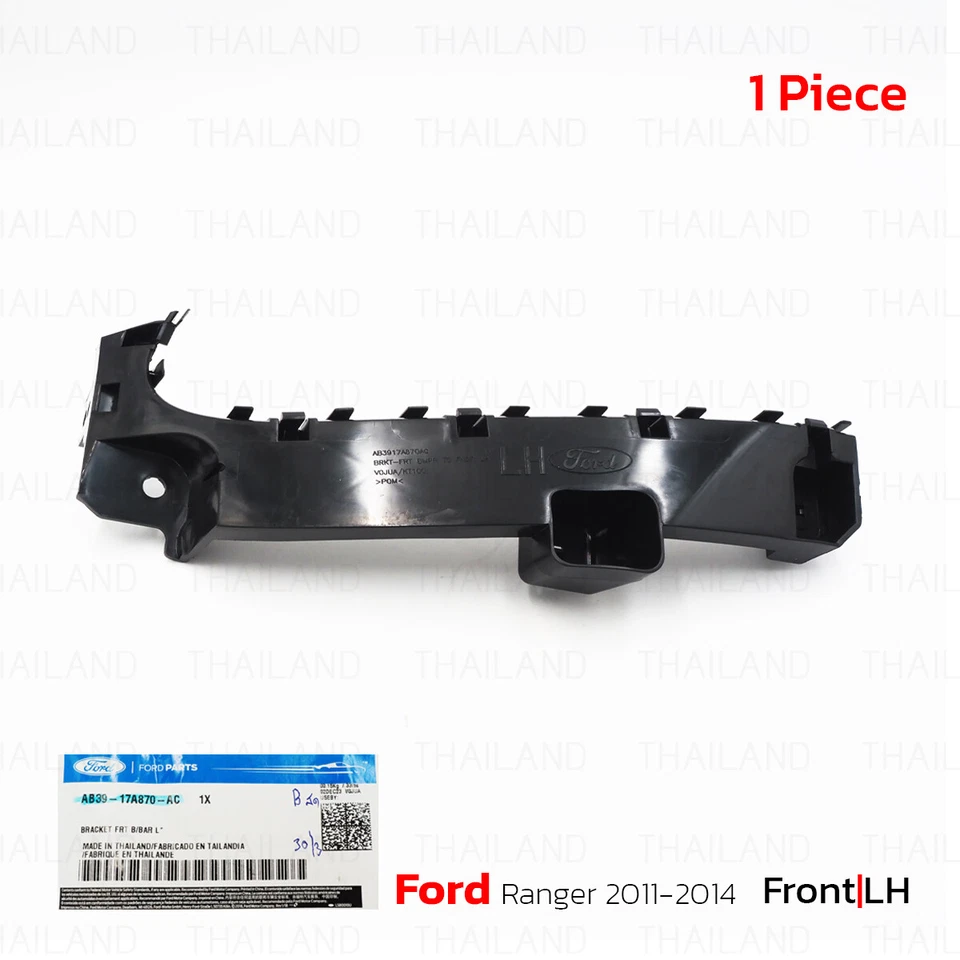 Bracket Frt B/Bar Lh AB3917A870AC For Ford