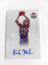 2011-12 Past&Present Rick Mahorn Elusive Ink Auto #RM Pistons BAD BOYS AUTOGRAPH