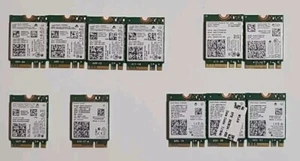 Lot Of 11x INTEL WiFi Cards 433Mbps (Bluetooth 4.0,4.2,5.1) 802.11AC WLAN - Picture 1 of 12