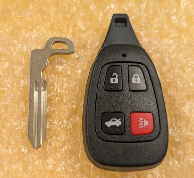 2002 2003 2004 2005 OEM ELECTRONICS INFINITI Q45 M45 REMOTE KEY FOB 4B KBRASTU13 - Image 1 of 3