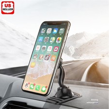 Magnetic Car Mount Car Phone Holder Stand Dashboard For iPhone Android Samsung