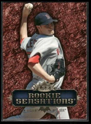 #RS-JL Jon Lester 2007 Fleer Rookie Sensations - Image 1 of 2