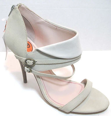 Plenty by Tracy Reese 'Zac' Suede Ivory Stiletto's 4.5" Heels  10-10.5M Euro 41 - Image 1 of 4