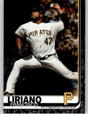 2019 Topps Update FRANCISCO LIRIANO Black Parallel /67 Pirates #US61