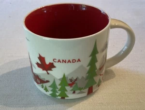 STARBUCKS YOU ARE HERE COLLECTION "CANADA" 14 OZ. MUG - 2013 NEW - Picture 1 of 8