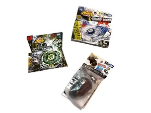 TAKARA TOMY Beyblade Top Metal Fusion Set BB43 Drago BB106 Fang B-184 - Picture 1 of 10