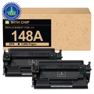 Cartucho de tóner 2PK W1480A para HP 148A Pro MFP 4101fdn 4101fdw, 4001dw con chip - Imagen 1 de 4