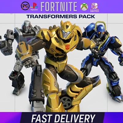 Fortnite Transformers Pack + 1,000 V-Bucks PlayStation 5 (PS5) Code Key EU/UK - Bild 1 von 4