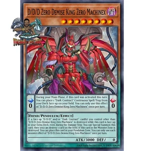 Yugioh! 1x D/D/D Zero Doom Queen Machinex DOOD-EN003 Ultra Rare 1st Ed NM - Picture 1 of 1