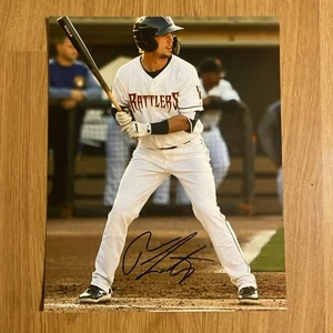 Tristen Lutz signed Autogramm Auto 8x10 Foto Milwaukee Brewers - Bild 1 von 1
