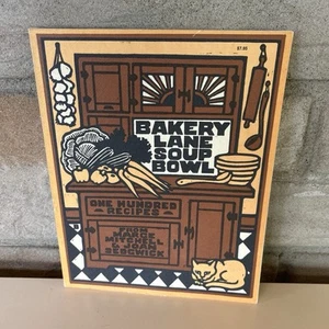 Vintage 1976 Bakery Lane Soup Bowl 100 Recipes Cookbook VG++ - Picture 1 of 10