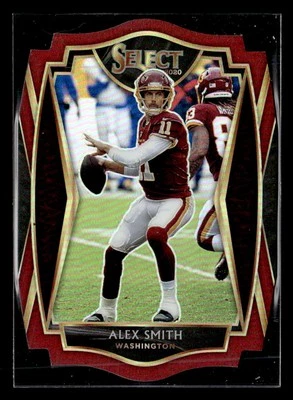 2020 Panini Select #120 Alex Smith Maroon Prizm Die Cut - Image 1 of 2