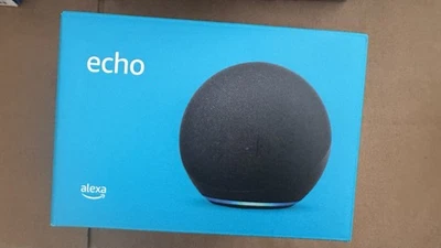 New Amazon Echo (4th Gen) - Smart Home Hub Speaker with Alexa (Black/Charcoal) - Image 1 of 3