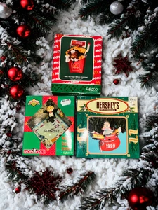 Enesco Christmas Ornaments Lot of 3 McDonald's, Hershey's & Monopoly In Box VTG - Picture 1 of 10