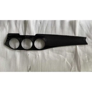 Dry Carbon Fiber Dashboard Vent Panel Cover Trim for Benz GLA X156 / CLA C117 - Picture 1 of 3