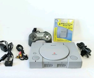Playstation PS1 Game Console SCPH-10001  Tested Working Vintage  - Picture 1 of 14