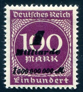 GERMANY 1923 331a * HITLER PUTSCH PROVISIONAL Good COLOR 90€(I1171 - Picture 1 of 2